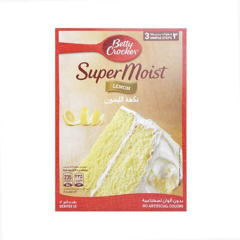 Betty Crocker Zesty Lemon Cake Mix 425g