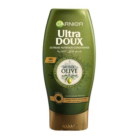 Buy Garnier Ultra Doux Mythic Olive conditioner 400ml in Saudi Arabia