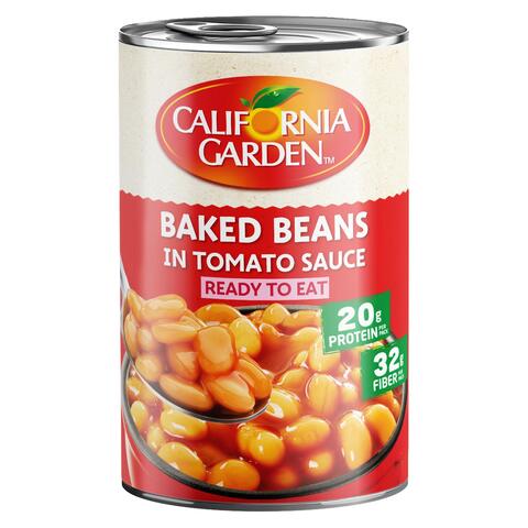 California Garden Ready To Eat Baked Beans In Tomato Sauce 420g