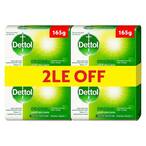 Buy Dettol Anti-Bacterial Soap - Original - 165 gram - 4 Pieces in Egypt