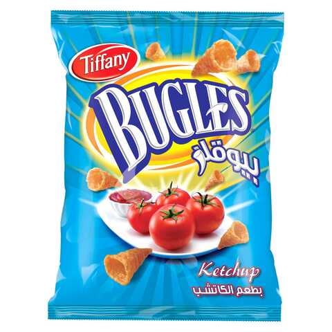 Tiffany Bugles Tomato Ketchup Corn Snacks 125g