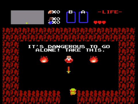 Legend of zelda sales nes game