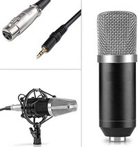 Bm700 Studio Broadcasting Recording Condenser Microphone &amp; Nw-35 Adjustable Recording Microphone Suspension Scissor Arm Stand With Shock Mount