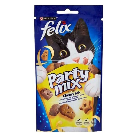 Purina Felix Party Cheezy Mix Snacks Cat Food 60g