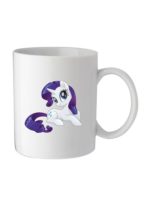 Giftex Little Pony Printed Mug White/Purple 11.5X10.5X10.5cm