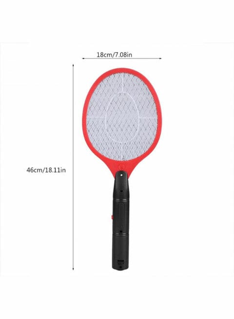 Beauenty - Cordless Electric Fly Mosquito Trap Swatter Red/Black 46 X 18 X 3Centimeter
