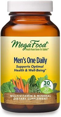 Megafood Men&#39;s One Daily Multivitamin &amp; Mineral Dietary Supplement 30 107702