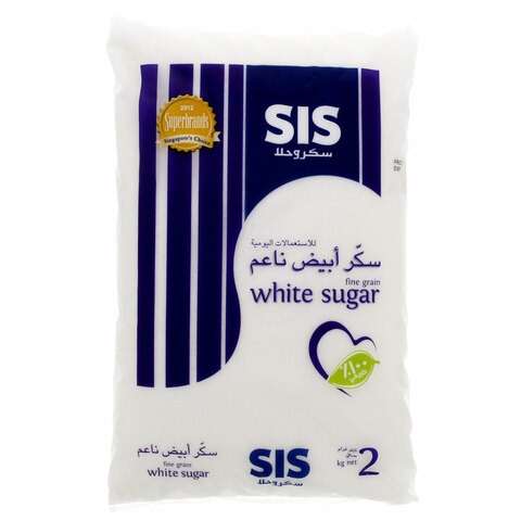 SIS Fine Grain White Sugar 2kg