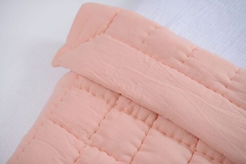 Pan Emirates Chic Handmade Quilt, Pink, 100x120cm