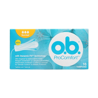 O.B.® ProComfort Tampons Super 16 pcs - Tesco Groceries