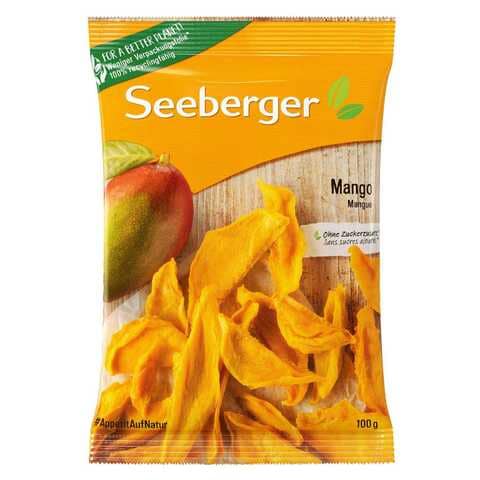 Seeberger Mango Strips Dried 100g