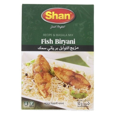 Shan Fish Biryani Recipe And Masala Mix 50g