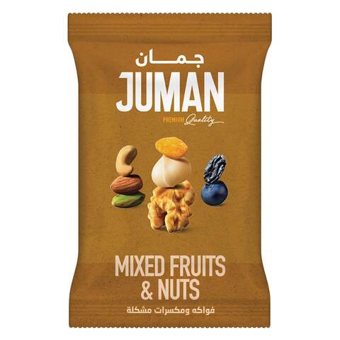 Juman Mixed Fruits And Nuts 300g price in Kuwait | Carrefour Kuwait ...