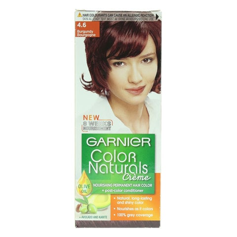 Garnier Colour Naturals Cream Nourishing Permanent Hair Colour  Burgundy  110ml price in Saudi Arabia | Carrefour Saudi Arabia | supermarket kanbkam