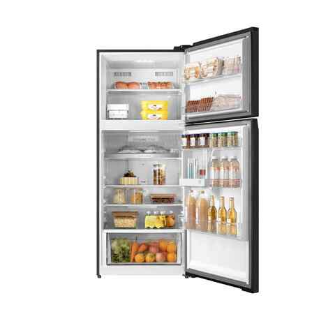 Toshiba Double Door Fridge GRRT624WE-PM 463L Glass Black