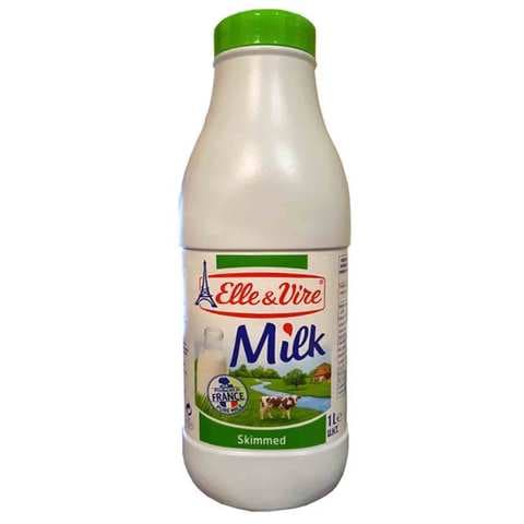 Elle&amp;Vire Milk Skimmed 1 Liter