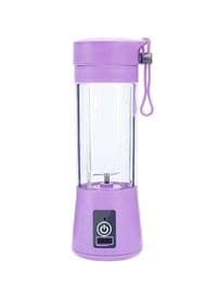 Generic Portable Electric Juicer 500ml Uue0015T-Purple Purple/Clear