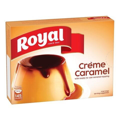 Royal Cr&egrave;me Caramel Pudding 77g Pack of 12