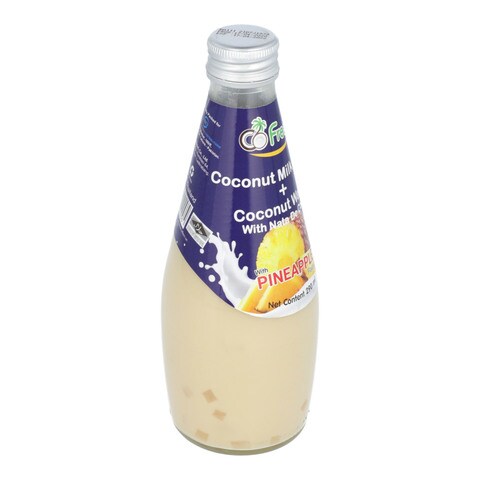 Co Fresh Coconut Milk Drink Coconut Water With Nata De Coco Pineapple Flavour 290 ml