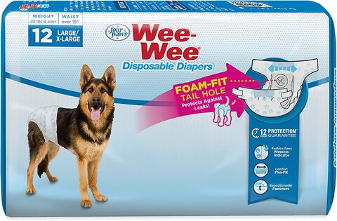 German shepherd clearance diapers