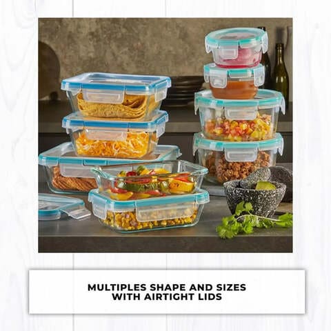 Snapware Pyrex 18-Piece Glass Food Storage Set