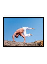 Spoil Your Wall Yoga Poster With Frame Multicolour 55x40cm
