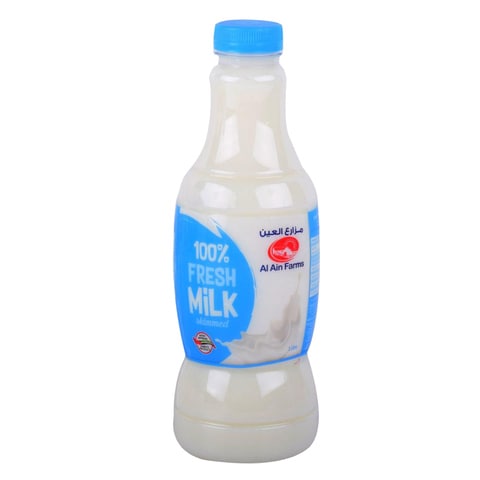 Al Ain Fresh Skimmed Milk 1l