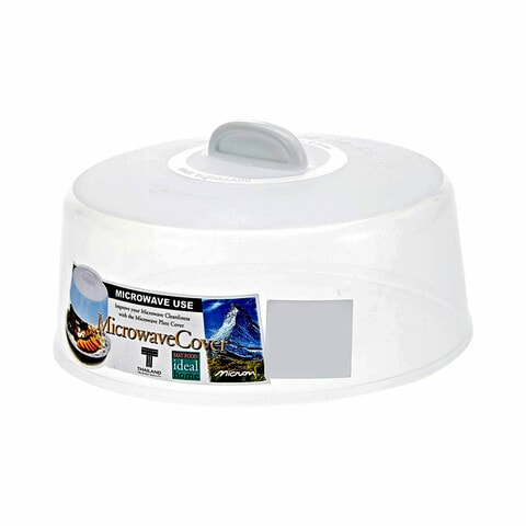Micron Microwave Cover Small White