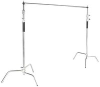 Coopic S07 3.25X3m Heavy Duty 18Kg Stainless Steel Adjustable Background Stand With Magic Legs For Portable Photography Studio Equipment