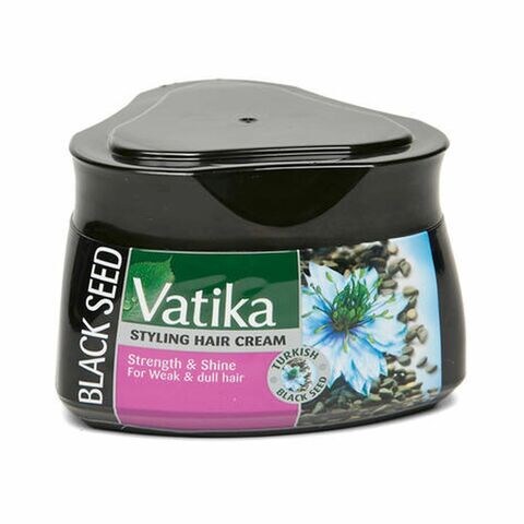 Buy Dabur Vatika Black Seed Hair Styling Cream Black 140ml Online - Shop  Beauty & Personal Care on Carrefour UAE