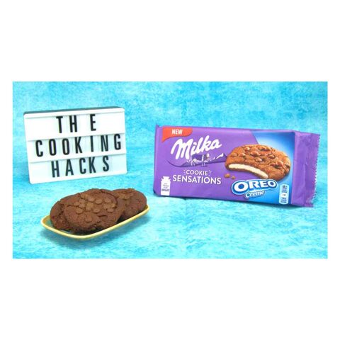 Milka Sensations Oreo Creme Cookies 156g