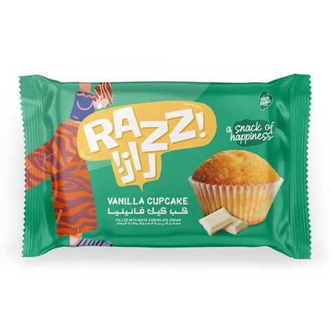 Razz Cupcake Vanilla - 1 Piece