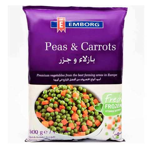 Emborg Peas With Carrots Frozen 900 Gram
