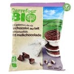 Buy Carrefour Bio Oraganic Milk Chocolate Mini Rice Cakes 60g in Kuwait