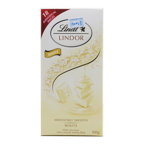 Buy Lindt Lindor Swiss Classic White Chocolate With Almond Brittle 100g ...