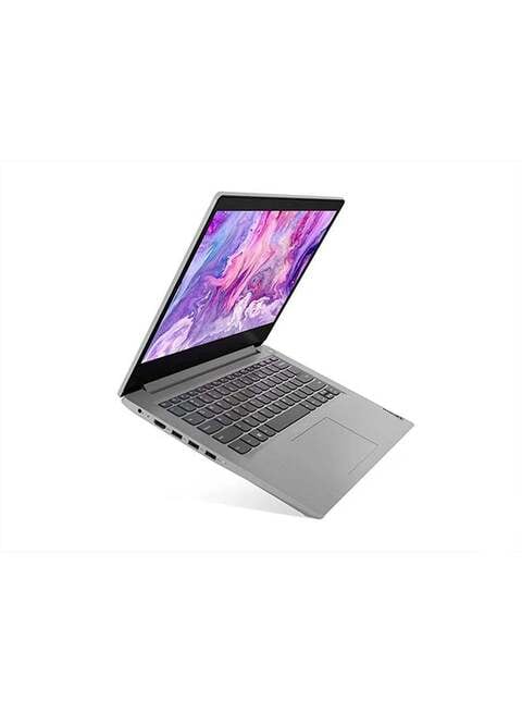 Lenovo Ideapad 3 Laptop With 14-Inch HD Display, Celeron N4020 Processor/4GB RAM/256 GB HDD/Integrated Graphics/Windows 10 Home /International Version English/Arabic, Platinum