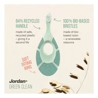 Jordan Green Clean Extra Soft Toothbrush 0-2Y Multicolour