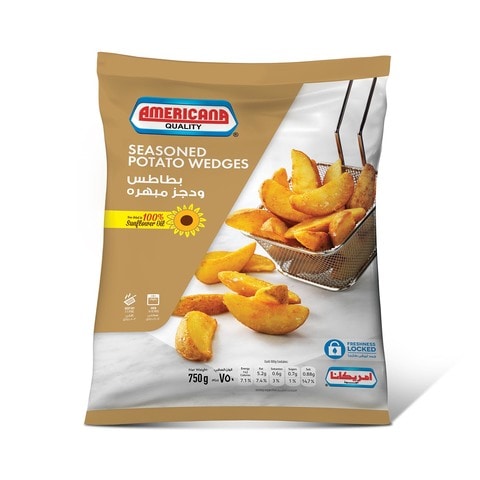 Buy Americana Potato Wedges 750g in Saudi Arabia