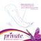 Private Extra Thin Normal Sanitary Pads With Wings - 18 Pads