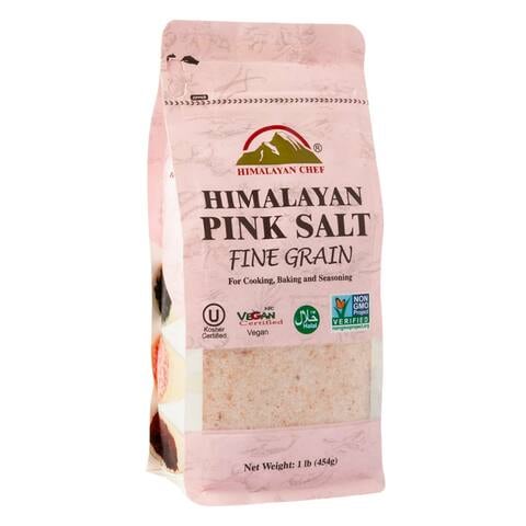 Himalayan Chef Pink Salt Fine Grain 454 Gram