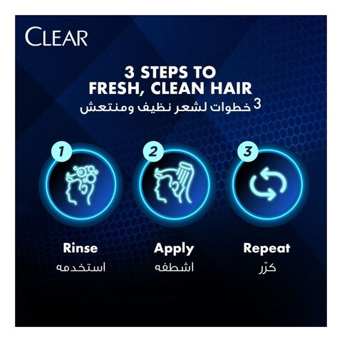 Clear Men Anti-Dandruff Shampoo Deep Cleanse 200ml