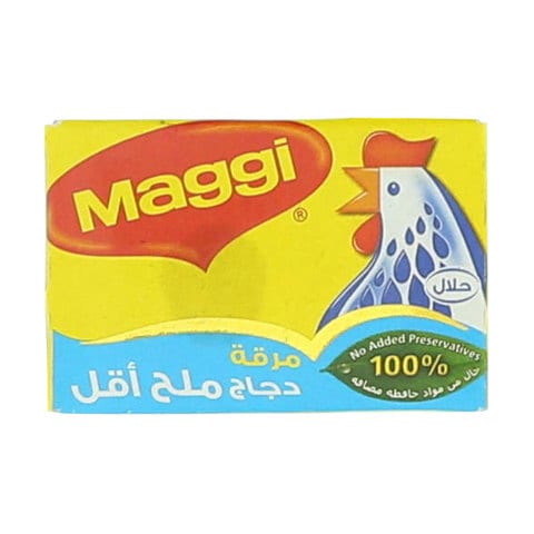 Maggi Chicken Cube Less Salt 20 Gram