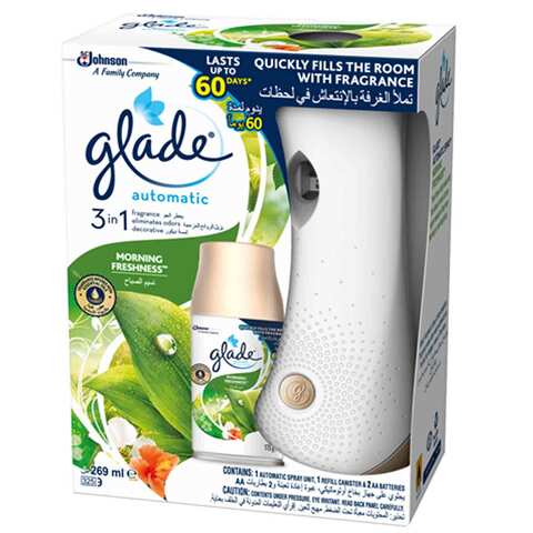 Glade Air Freshener 3 in 1 Morning Freshness  175 Ml
