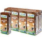 Buy Lacnor Essentials Chocolate Milk 180ml Pack of 8 in UAE