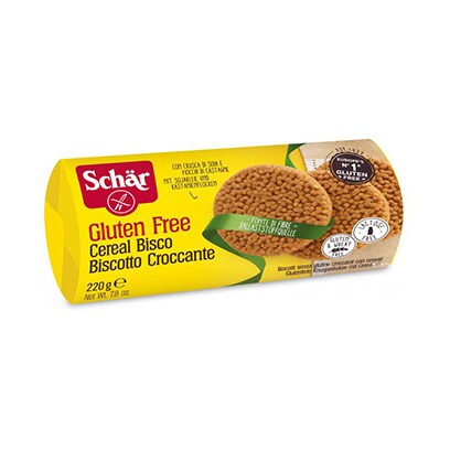 Dr Schar Cereal Biscuit Gluten Free 220GR