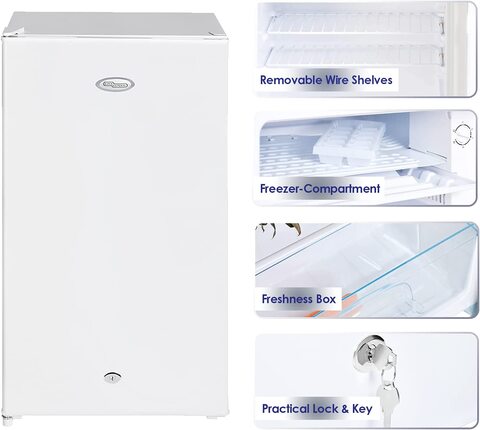 Beverage fridge best sale with freezer