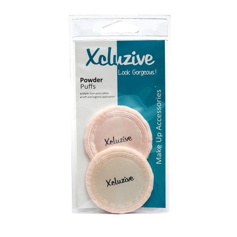 Xcluzive Compact Powder Puffs Pink 2 PCS