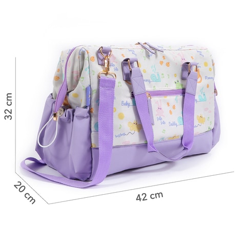 Mauve sales diaper bag