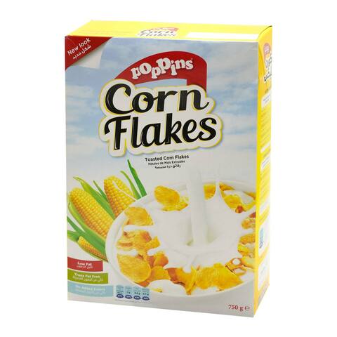 Buy Poppins Toasted Corn Flakes 750g in Saudi Arabia