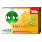 Buy Dettol Fresh Antibacterial Soap, Citrus and Orange Blossom, 165g in Kuwait